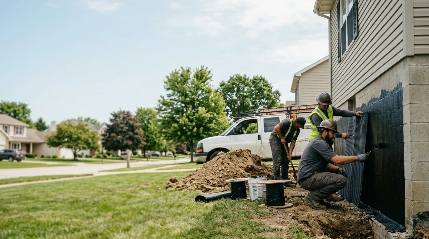 Basement Waterproofing in Pettisville, OH near me